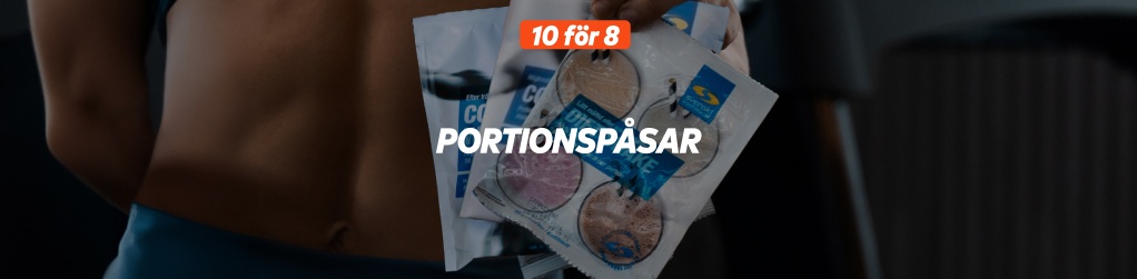 10 fr 8 p portionspsar frn Svenskt Kosttillskott!